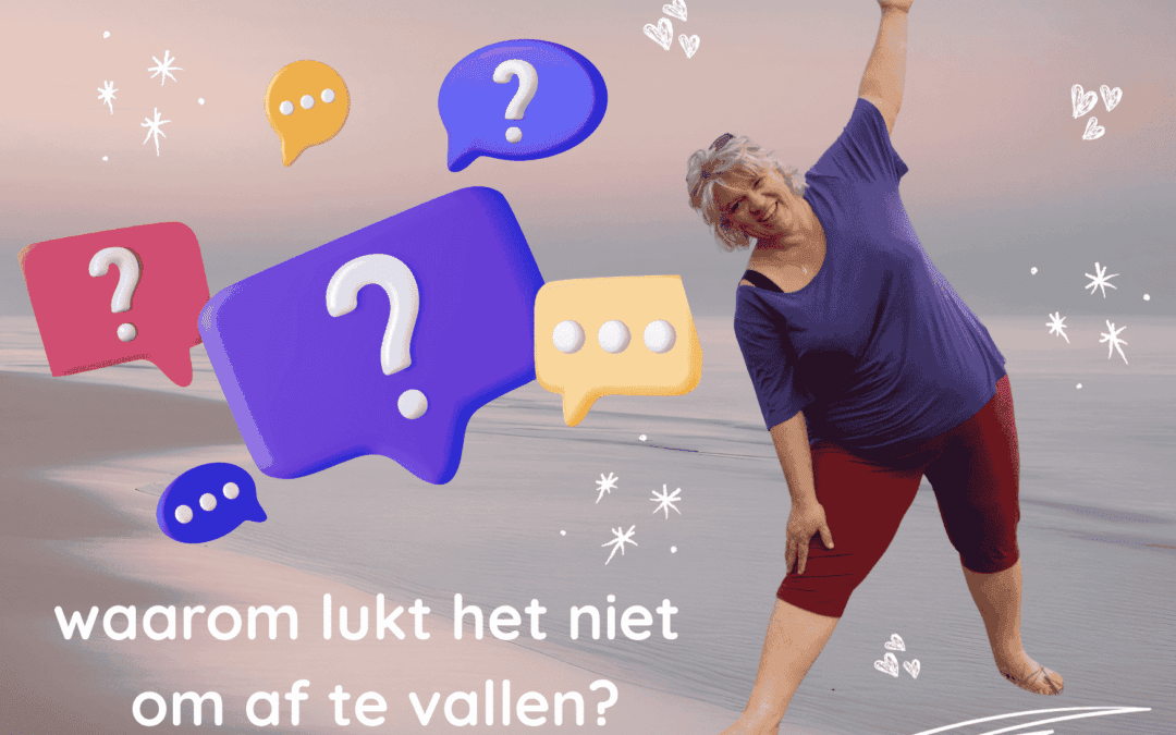 waarom lukt het niet om af te vallen