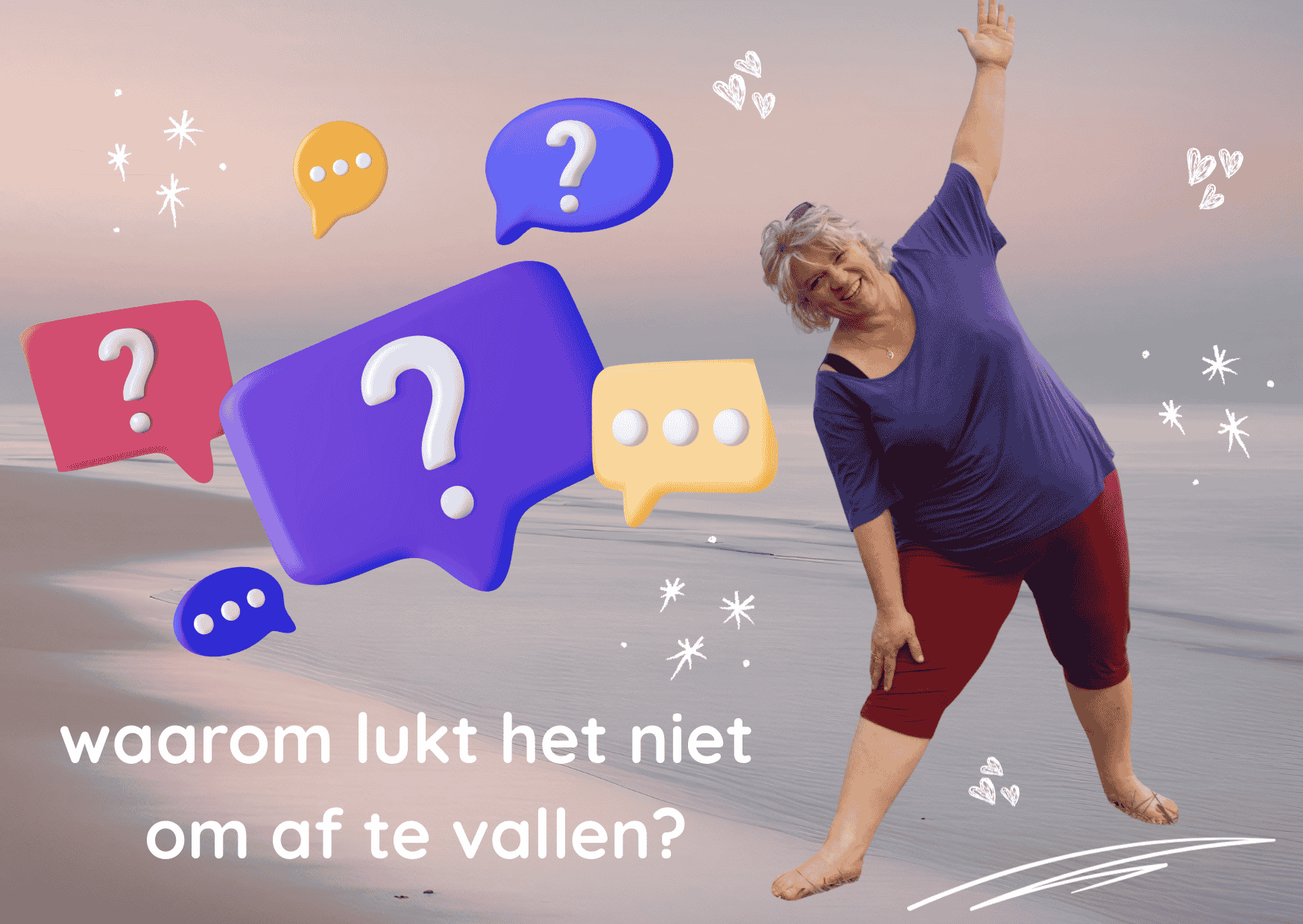 waarom lukt het niet om af te vallen